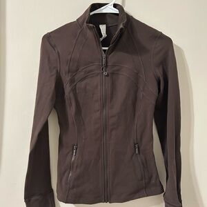 Lululemon Brown Zip-Up Jacket